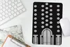 MuchoWow® Mauspad Mousepad Architektur - Schwarz - Weiß - Produktbild-Vorschau 5