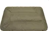 A green dog bed with a paw print logo on a white background. Anteprima dell’immagine prodotto