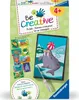 The image shows the packaging of a Ravensburger BeCreative craft kit for children. Produktbild-Vorschau