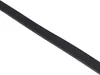 A black ribbed belt on a white background. Produktbild-Vorschau