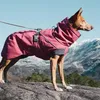 Cappotto invernale parka Hurtta Expedition, colore:rosso, Anteprima dell’immagine prodotto 3