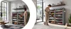 Schuhschrank Faltschrank Stoffschrank 120x30x110cm Produktbild-Vorschau 12