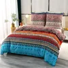 Bettwäsche-Set 220x240cm 3-teilig Baumwolle Bunt Vintage Produktbild-Vorschau 9