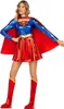 A woman wearing a Supergirl costume. Produktbild-Vorschau