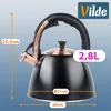 Vilde | Pfeifkessel Induktion 2,8 L - Edelstahl - Produktbild-Vorschau 5