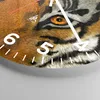Wanduhr - Rund - Glasuhr - Tiger Tiere Natur Safari - Produktbild-Vorschau 5