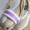 Hobby Horse Set: A3 Halfter mit weißem Fell + Seilleine - Produktbild-Vorschau 7