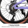 Joystar Kinder-Mountainbike 20 Zoll für Kinder ab 7 Jahren Produktbild-Vorschau 6