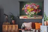 MuchoWow® Wandteppich Wandbehang Blumenstrauß - Stilleben - Produktbild-Vorschau 6