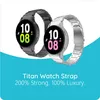 Cazy Bracelet Compatible avec Samsung Galaxy Watch (Titane) Voir les images du produit 2