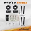 3" Kit d'élévation avant 2" à l'arrière pour Ford F150 2WD Voir les images du produit 7