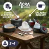 Acra C22 camping set nádobí alluminium pro 3-4 osoby Náhled obrázku produktu 2