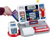 A child's toy cash register with a credit card being inserted. Produktbild-Vorschau