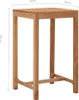 vidaXL Ogrodowy stół barowy 60×60×105 cm z litego drewna Podgląd zdjęcia produktu 5