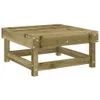 vidaXL Gartenhocker mit Kissen Kiefernholz Imprägniert - Produktbild-Vorschau 4