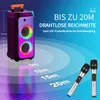 JYX-T8 Karaoke Lautsprecher – Tragbarer Party-Speaker mit Produktbild-Vorschau 7