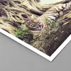 Poster - Poster ohne Rahmen - Tiger Wild Baum - 70x100 cm - Produktbild-Vorschau 2