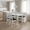 Kondela Küchen-Eckbank Elodie X1 - weiß / dunkelgrau Produktbild-Vorschau 2