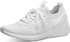 Tamaris Damen Stretch Sock Sneaker, Weiß, 40 EU, Schnürung, Produktbild-Vorschau 3