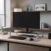 Mucola TV-Aufsatz Glas Fernseherhöhung Glasaufsatz TV-Rack Produktbild-Vorschau 4