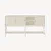 Sideboard 'Kliri' mit 3 Türen Stahl 160 x 40 x 80 cm Produktbild-Vorschau 6