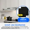 Bomann® Dunstabzugshaube 60cm Unterbau | Umluft und Abluft Produktbild-Vorschau 3
