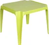 Stół do układania dla dzieci limegreen 50 x 50 cm z litego Podgląd zdjęcia produktu 1