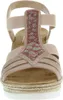 Rieker 61913-31 Schuhe Damen Sandaletten Keil Sandalen , Produktbild-Vorschau 3
