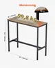 VEVOR Bartisch Bistrotisch Kneipentisch mit Metallrahmen, Produktbild-Vorschau 3