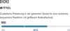 A description of sock thickness with a visual slider. Produktbild-Vorschau