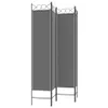 vidaXL 4-częściowy parawan antracytowy 160x200 cm tkanina Podgląd zdjęcia produktu 10