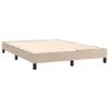 vidaXL Box spring bed frame cappuccino-brown 140x200 cm Náhled obrázku produktu 3