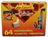 Favorit Anzündewürfel für Grill, Kamin + Ofen weiße Náhled obrázku produktu 2