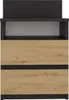 Nachttisch Wolfgang Artisan-Eiche / Anthrazit mit 2 Produktbild-Vorschau 2