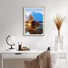 Gerahmtes Poster - Rahmen in heller Eiche - Morgendämmerung Produktbild-Vorschau 6
