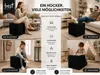 Sitzhocker Sitzwürfel | Bodenkissen Hocker | Sitzwürfel Produktbild-Vorschau 3