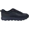 A side view of a blue Geox sneaker against a white background. Podgląd zdjęcia produktu