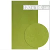 Royal Collection olivgrüne Falttischdecke 120 x 180 cm 1 Produktbild-Vorschau 4