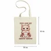 You Are My Meow Meow Süße Katzen Jutebeutel Cat Mom Dad Produktbild-Vorschau 2