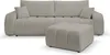 DomoHome Sitzpouf BALOO Komfortabler Hocker mit Holzrahmen, Produktbild-Vorschau 5