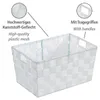 WENKO Úložný kôš ADRIA S Biely policový box Organizér Náhľad obrázku produktu 2