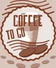 Verkaufsschild Schild Coffee to go Hochkant A2 Rückseite Produktbild-Vorschau 1