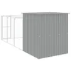 Cuccia per cani con corridoio Grigio chiaro 165x455x181 cm Anteprima dell’immagine prodotto 5
