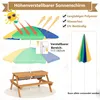 Kindersitzgarnitur mit Sonnenschirm, 3-in-1 Produktbild-Vorschau 4