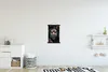 MuchoWow® Textilposter Porträt - Tiger - Blumen 40x60 cm Produktbild-Vorschau 2