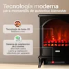 KAMINIO Chimenea eléctrica LENI: Estufa de chimenea Vista previa de la imagen del producto 3