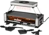 Der Unold Raclette Smokeless ist ein elektrischer Tischgrill mit Antihaftbeschichtung, vier Käsepfän Produktbild-Vorschau