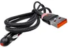 USB-A USB-C Kabel 1m 90° Winkelstecker Nylon Produktbild-Vorschau 3
