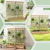 COSTWAY Blumenkasten mit Spalier & Dach, Pflanzkasten Produktbild-Vorschau 6