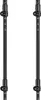 Two black trekking poles are shown side-by-side against a white background. Náhled obrázku produktu